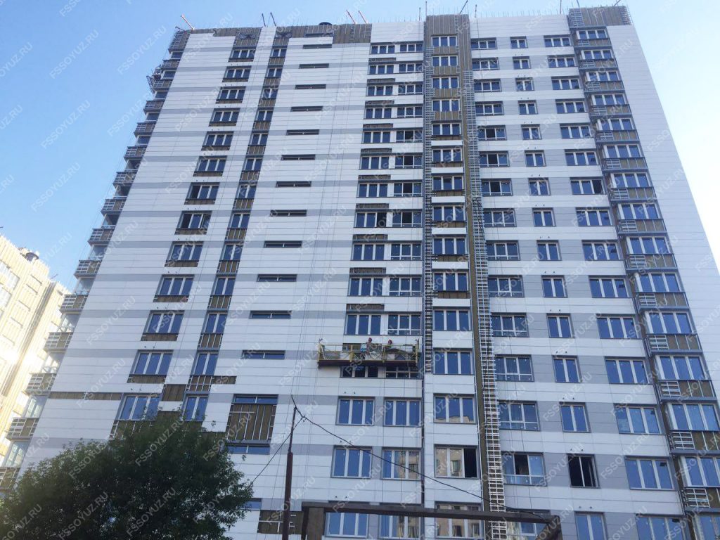 Облицовка фиброцементными плитами - СОЮЗ