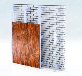 Вентилируемый фасад из HPL-панелей