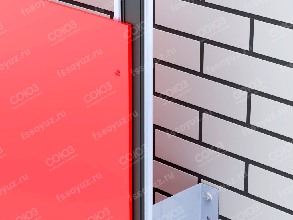 Крепление фиброцемента при помощи заклепок