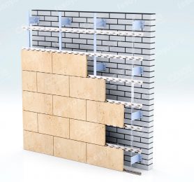 Фасад из натурального камня