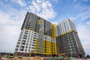 Вентилируемый фасад на объекте г. Москва, ул. Наташи Качуевской, 1
