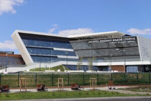 Дворец водных видов спорта в Екатеринбурге: вентилируемые фасады в архитектуре крупного спортивного объекта