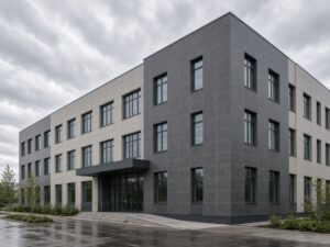 Облицовка вентфасадов натуральным камнем в Иркутске: расчет нагрузок и узлов крепления