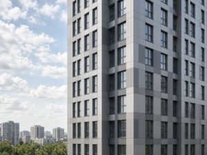 Применение навесных фасадов в реконструкции зданий