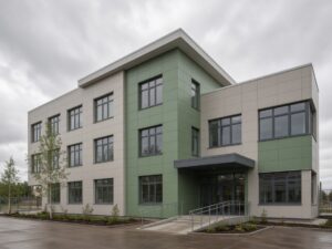Проектирование и установка вентилируемых фасадов из HPL-панелей во Владимире