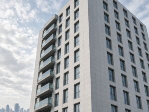 Вентилируемые фасады для высотных зданий: особенности и ограничения